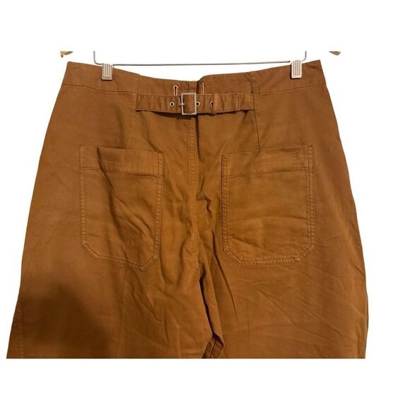 Brand New Anthropologie Pilcro The Arin Mid Rise Button Front Barrel Pants 31 - Picture 11 of 13